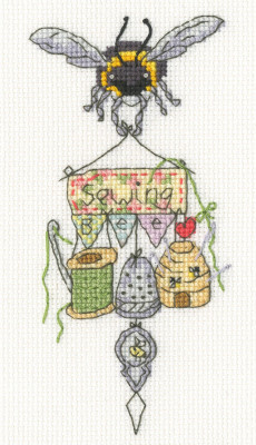 Sewing Bee - Bee & Ladybird 
 Original artwork by Eleanor Teasdale / BTXETE13