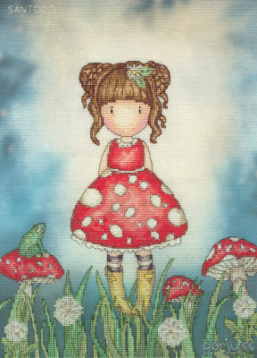 Little Mushroom - by Gorjuss 
 for Santoro London / BTXG52