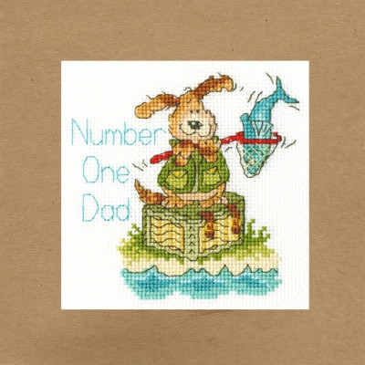 Number One Dad - 
 Margaret Sherry - Greeting Cards / BTXGC24