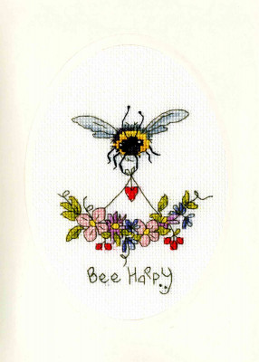 Bee Happy - Greeting Cards 
 by Eleanor Teasdale / BTXGC25