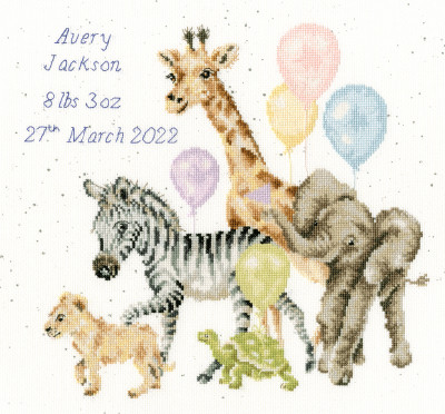 Welcome to the World - Birth Announcement 
 by Hannah Dale 
 Wrendale / BTXHD102