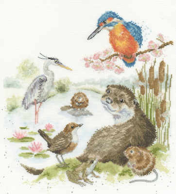 The Water's Edge - 
 Wrendale Designs - 
 by Hannah Dale / BTXHD148