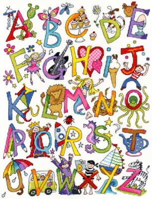 Alphabet Fun - Julia Rigby - Samplers / BTXJR8