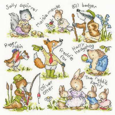 Country Folk - Playful Pals Collection 
 Kate Garrett Artist / BTXKG12