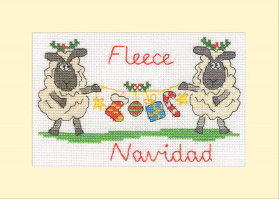 Fleece Navidad - Christmas Cards Coll. 
 Original Bothy Designs / BTXMAS92
