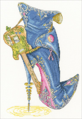 Blues & Sole - Shoe Art Collection 
 by Sally King / BTXSK25