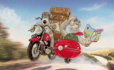 Cracking Holidays! - Wallace & Gromit 
 Original artwork by Aardman Animations / BTXWG6