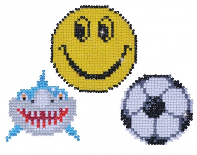 Smile- Sparkle Magnets (3 designs) / NADD504