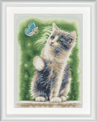 Cat With Butterfly / DSB13L