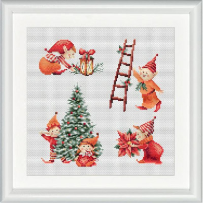 Christmas Elves 1 / DSB17L
