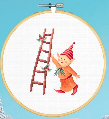 Christmas Elf 1 Ladder / DSB43B