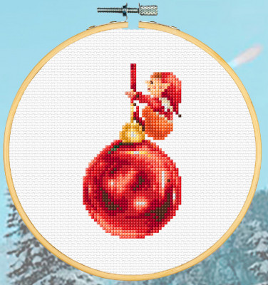 Christmas Elf 2 Ornament / DSB43F