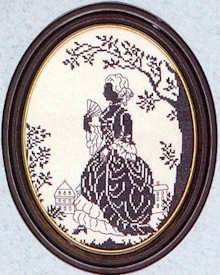 Silhouette Of A Lady / 7712375 WI