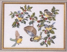 Birds & Holly / 7712451 WI