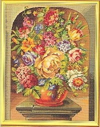 Bouquet On Pedestal / 7712531 WI