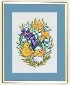 Chicks with Crocus / 7712890 WI