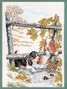 Puppies & Hedgehog / 7712978 WI
