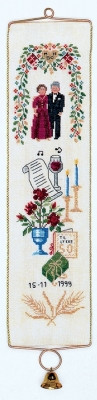 Golden Wedding Bellpull / 7713349 WI