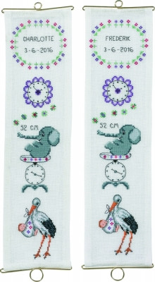 Birth Announcement Bellpull / 7713367 WI