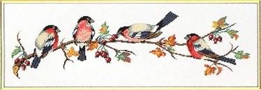 Bullfinch on a Branch / 7714091 WI