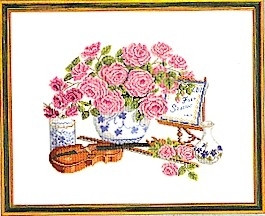 Violin And Roses / 7714103 WI