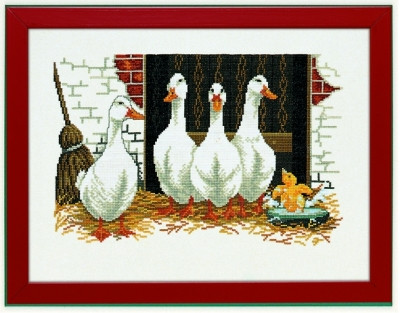 Four Geese & Duckling / 7714106 WI