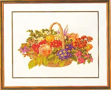 Basket Of Flowers / 7714186 WI