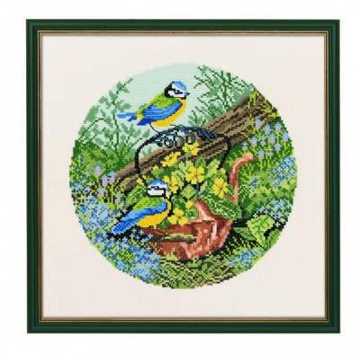 Blue birds & Kettle / 7714218 WI
