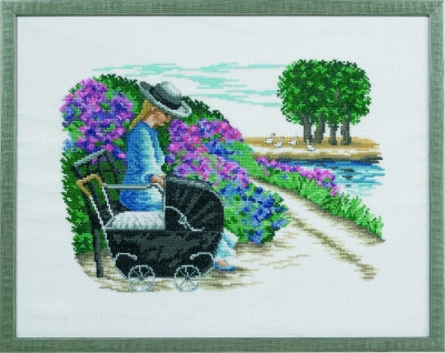 Girl with Pram / 7794365 WI