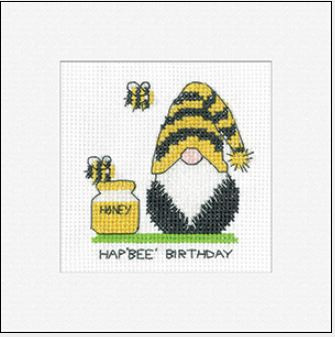 Gonk - Birthday Bee (pk of 3) - Gonk Greeting Cards 
 by Kirsten Roche / HCK1774A
