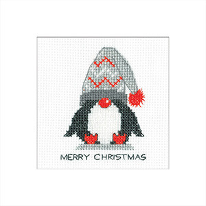 Penguin-Wooly Hat - Greeting Cards (pack of 3) 
 by Kirsten Roche / HCK1783A