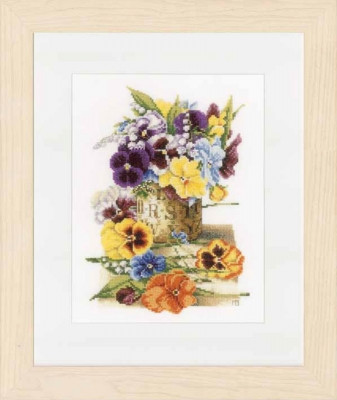 Pot of Pansies 
 by Marjolein Bastin / PN154463