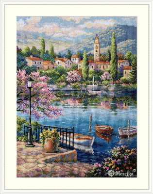 Village Lake Afternoon / MK204