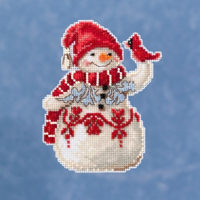 Snowman With Cardinal by Jim Shore (2019) / JS201914