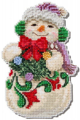 Snowman with Earmuffs by Jim Shore (2024) / JS202412