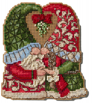 Gnomes Mistletoe Couple Gnomes by Jim Shore (2025) / JS202516