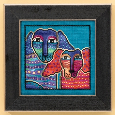 Ol' Blue & Red (2016) - 
 Dogs Collection (Linen) / LB301611