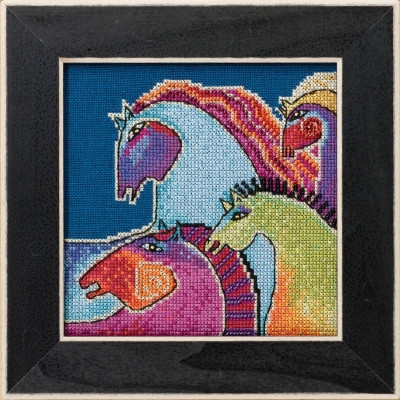 Wild Horses (2017) - 
 Horses Collection (Linen) / LB301715