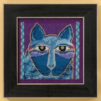 Wild Blue Cat (2015) - 
 Cats Collection (Linen) / LB305102