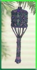 Rainbow Teal Tassel / MHBT4