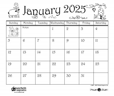 2025 Mill Hill Calendar / MHC2025