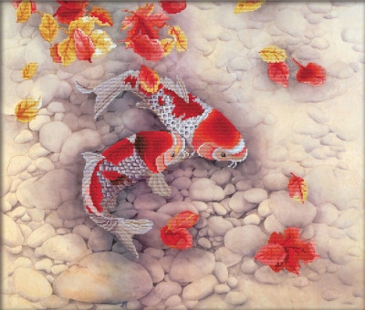KOI Carp - No Count X-Stitch / NANC75020