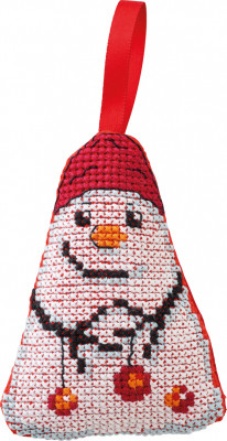 Snowman Ornament / 016260 WI
