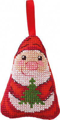 Santa Claus With Tree Ornament / 016261 WI