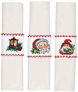 Holiday Napkin Rings (6pcs) / 029553 WI