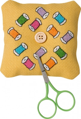 Spools Needlepillow / 030323 WI