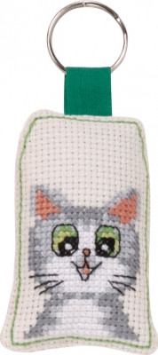 Smiling Cat Keyring / 116431 WI