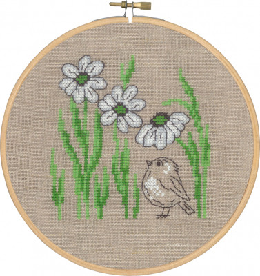 Bird With White Flowers / 135450 WI