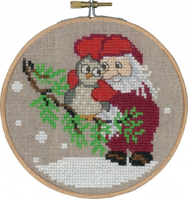 Elf & Owl with Hoop / 136242 WI