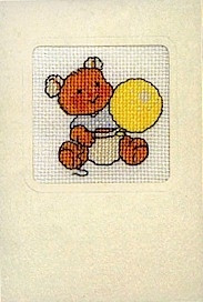 Teddy Bear With Balloon / 178444 WI